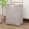 1PC A Portable, Foldable Fabric Waterproof Bathroom Storage Basket For Dirty Clothes