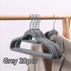 10/20 Pieces of High-End Velvet Clothes Hangers, Non-Slip Flocked Felt Clothes Hangers, Solid Clothes Hangers, Heavy-Duty Clothes Hangers and Suit Hangers, Durable Thin Beige/Grey/Black Clothes Hangers, Saving Closet Space, C