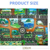 Baby Play Mat City Traffic Car Park Waterproof Parking Lot Kids Playmat Kids Rug Boy Girl Educational Toys for Children Map
