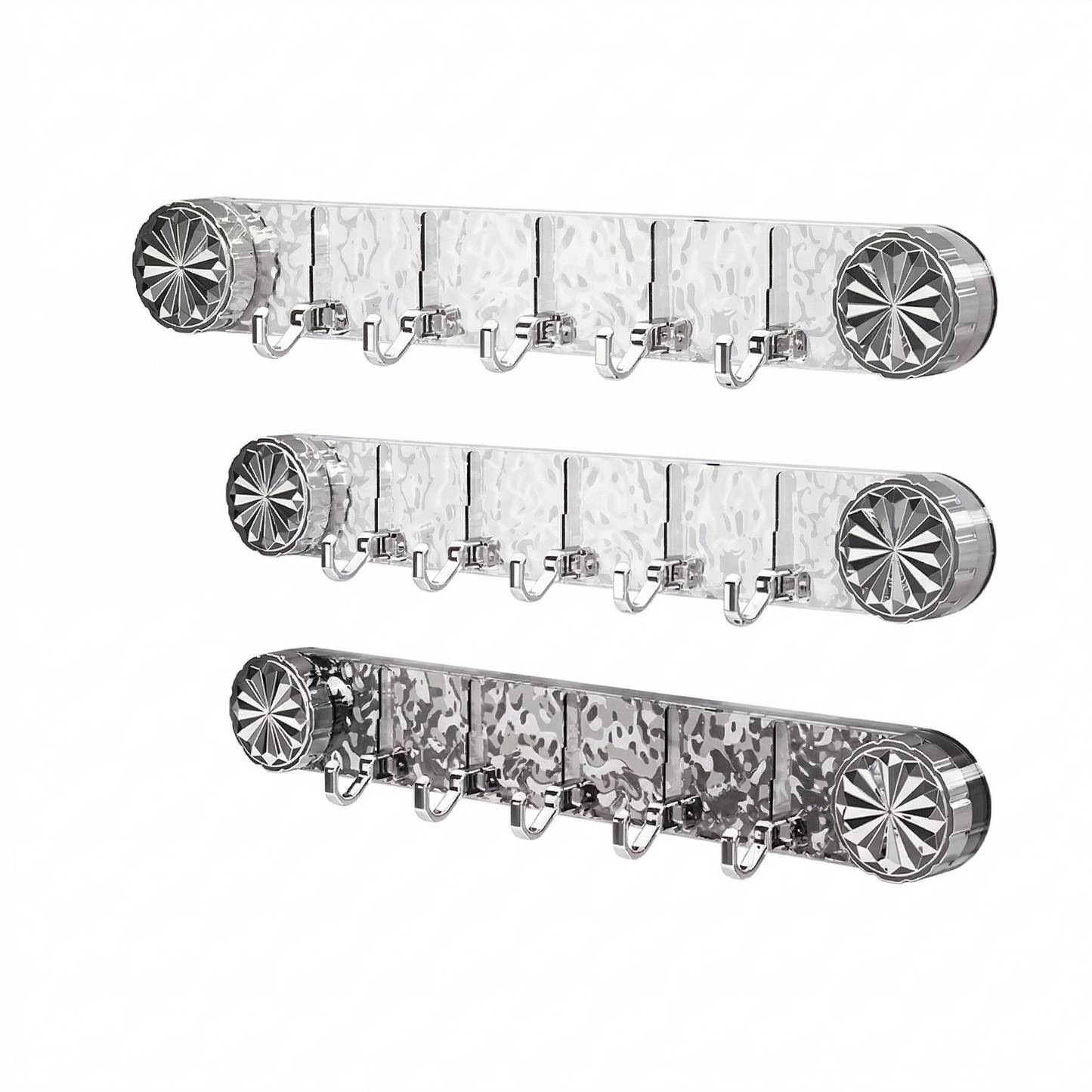 5-in-1 Rotating Suction Cup Hooks – Punch-Free, Waterproof Wall Mount