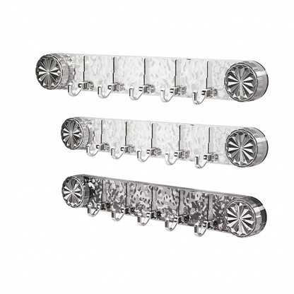 5-in-1 Rotating Suction Cup Hooks – Punch-Free, Waterproof Wall Mount