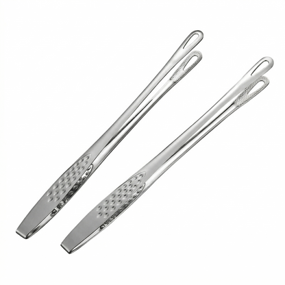 Stainless Steel BBQ Kitchen Tongs