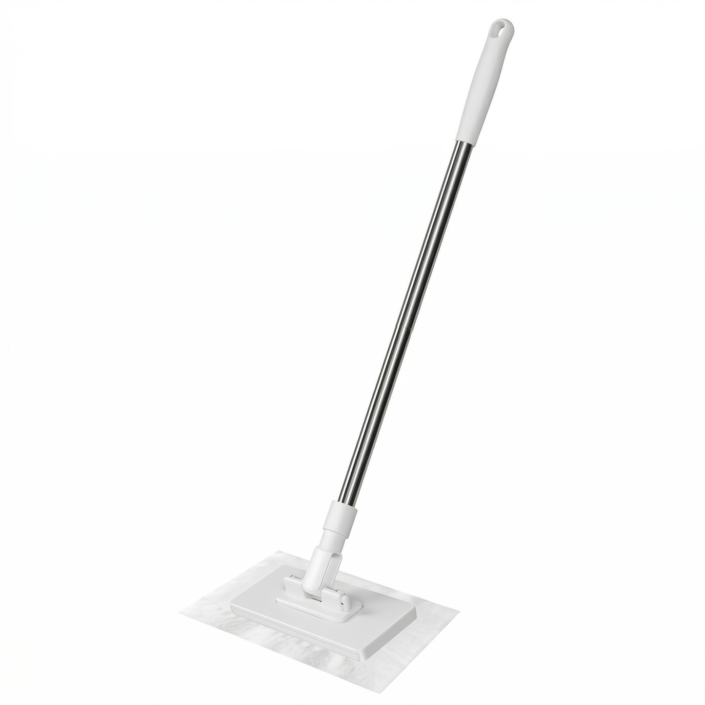No-Wash Face Towel Mop with 4 Reusable Cloths for Dust Cleaning