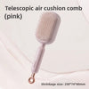 New Female Airbag Fluffy Skull Top Expandable Air Cushion Comb Retractable Cushion Hair Brush Anti - Tangling Scalp Massage Comb