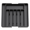 LMETJMA Expandable Silverware Cutlery Utensil Organizer Tray Kitchen Drawer Organizer Adjustable Flatware Cutlery Holder JT305