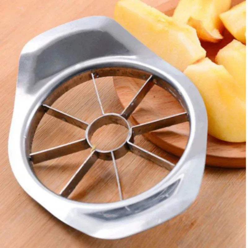 Pack of 2 Stainless Steel Apple & Vegetable Cutters with Comfort Handle