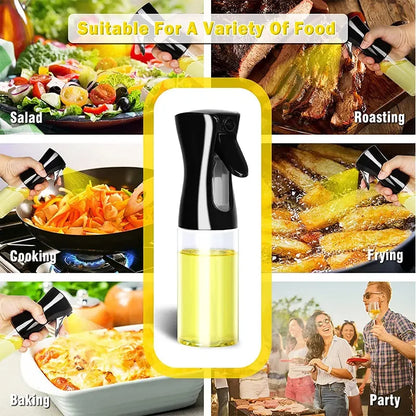 Kitchen Oil Spray Bottle for Cooking, BBQ & Baking