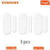 Staniot DS100 Tuya 433mhz Alarm Accessories Smart Remote Control Wireless Door and Window Alarm Sensor Door Open/Closed Detecors