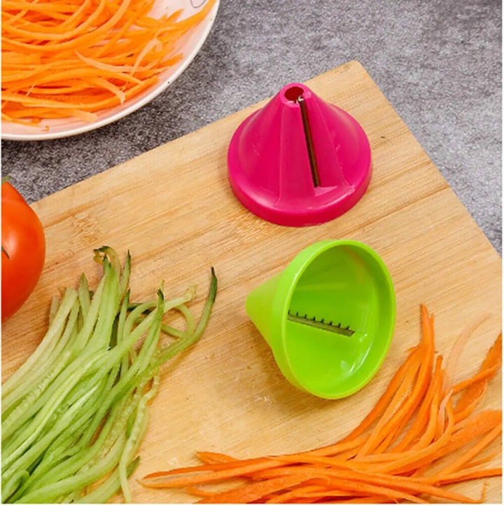 Multifunctional Shredder Creative Spiral Handheld Spiralizer Cutter Grater Slicer Cutters for Kitchen Vegetable Fruit Gadget