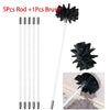 Flexible Chimney Sweep Set Flue Sweeping Brush & Rod Kit Soot Cleaning Rods Nylon Brush Cleaning Tool Kit Convenient