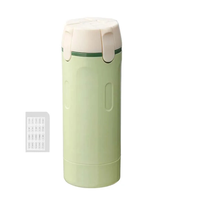 4-in-1 Travel Refillable Bottles Portable Toiletry & Cosmetic Containers Set