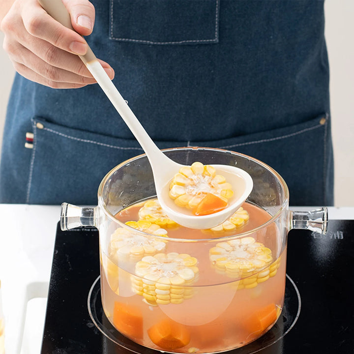 4Pcs Silicone Cooking Utensils Set Heat-resisting Kitchenware For Kitchen Non-stick Cooking Tools Set Spatula Shovel Rice Spoon