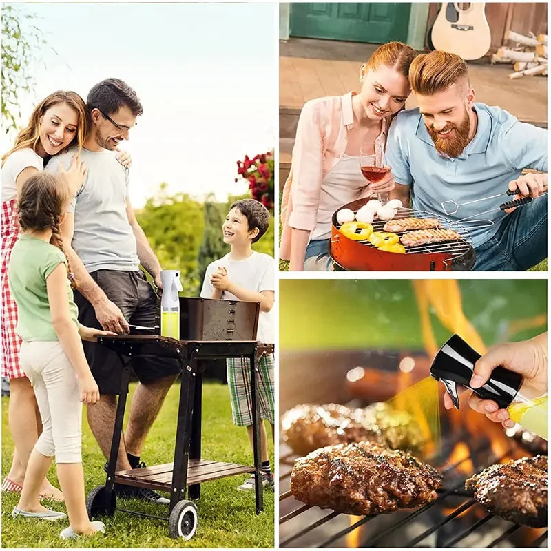 Kitchen Oil Spray Bottle for Cooking, BBQ & Baking