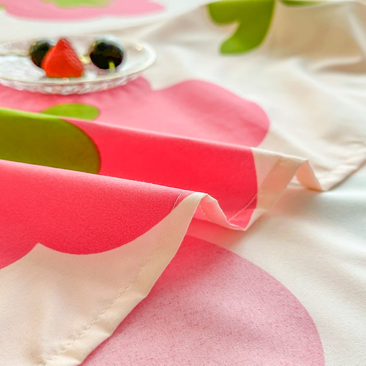 Flower Bedroom Top Sheet Oversized King Twin Sheet for College Dorm Brushed Microfiber Flat Sheet For Bed