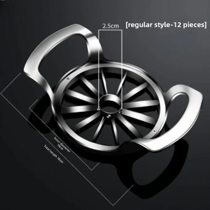 Stainless Steel Avocado & Fruit Cutter – Kitchen Gadget for Easy Slicing