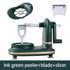 3-in-1Hand-cranked Rotating Fruit/Vegetable Peeler Stainless Steel Blades Apple Cutter Household Peeling Machine Kitchen Gadgets