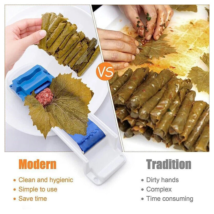 DIY Meat Roller Sushi Vegetable Roller Stuffed Grape Cabbage Leaves Meat Rolling Tool Portable Vegetable Rolled Meat Machine