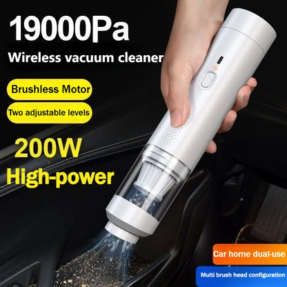Portable Cordless Handheld Vacuum Cleaner – Powerful Car & Home Suction