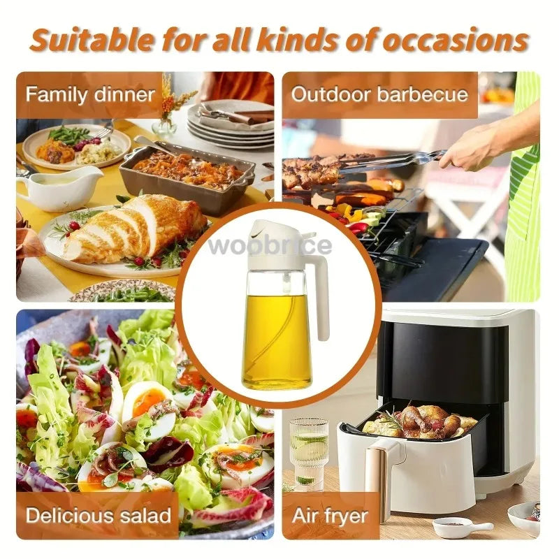 Kitchen Oil Spray Bottle – Cooking & Barbecue