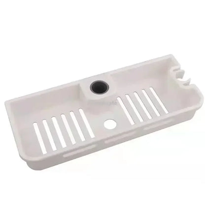 No-Drill Bathroom Shower Storage Rack with Pole, Holder & Shelves
