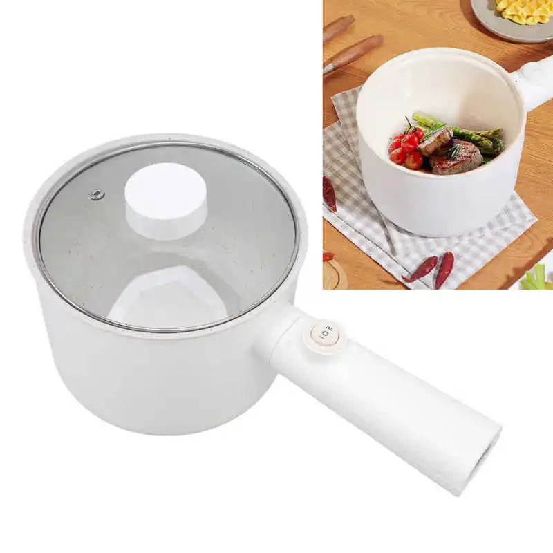 1.8L Multifunction Electric Hot Pot – Non-Stick Cooker for Noodles, Rice & More, 220V