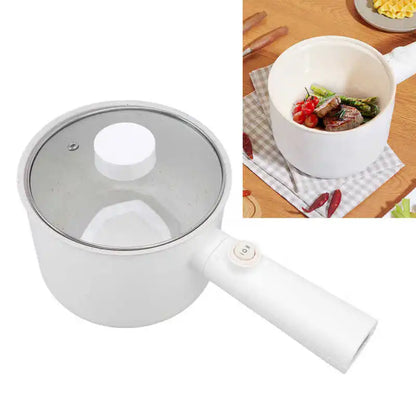 1.8L Multifunction Electric Hot Pot – Non-Stick Cooker for Noodles, Rice & More, 220V