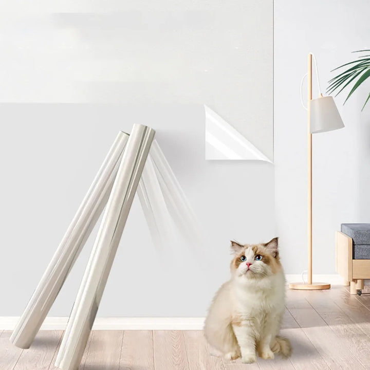 Transparent wallpaper decoration waterproof and oil resistant self-adhesive wall stickers for kitchen and bedroom backgrounds