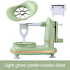 3-in-1Hand-cranked Rotating Fruit/Vegetable Peeler Stainless Steel Blades Apple Cutter Household Peeling Machine Kitchen Gadgets