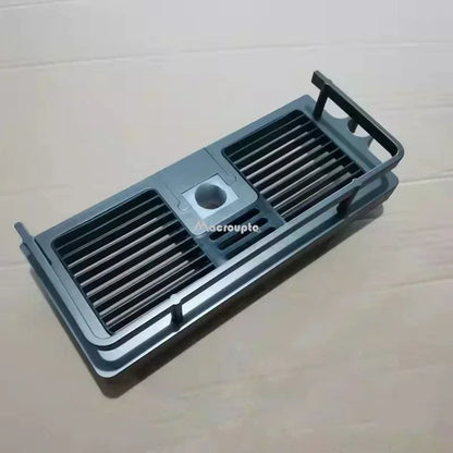 No-Drill Bathroom Shower Storage Rack with Pole, Holder & Shelves