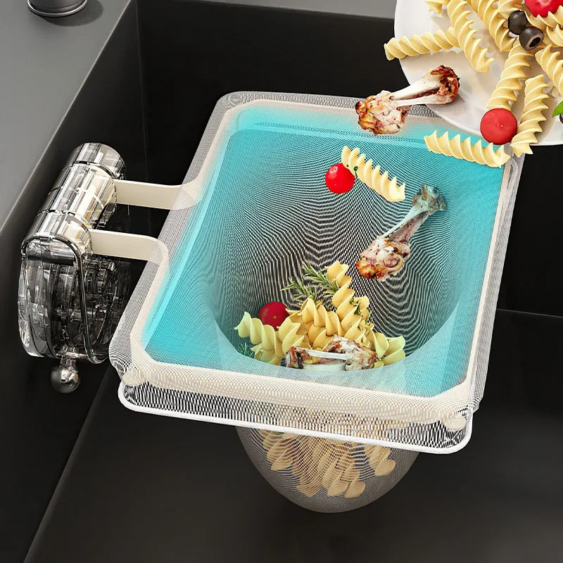 Suction Kitchen Sink Drain Strainer – Anti-Clog Waste Filter Rack