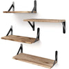 Floating Shelves for Wall,Bookshelves,Wall Mounted Wood Shelf for Living Room, Bathroom, Bedroom, Kitchen, Home Decor