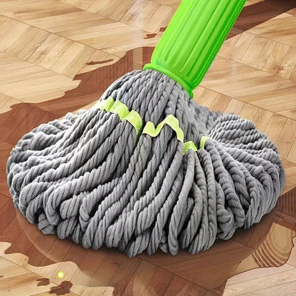 1 PCs Green Rotating Home Mop – Reusable Floor Cleaner for Bedroom, Bathroom & Kitchen