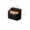 Plastic Desktop Storage Box for Remote Controls Tissues Cosmetics Office Supplies Living Room Organization