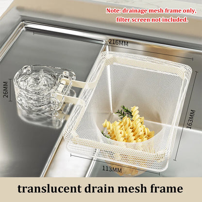 Suction Kitchen Sink Drain Strainer – Anti-Clog Waste Filter Rack