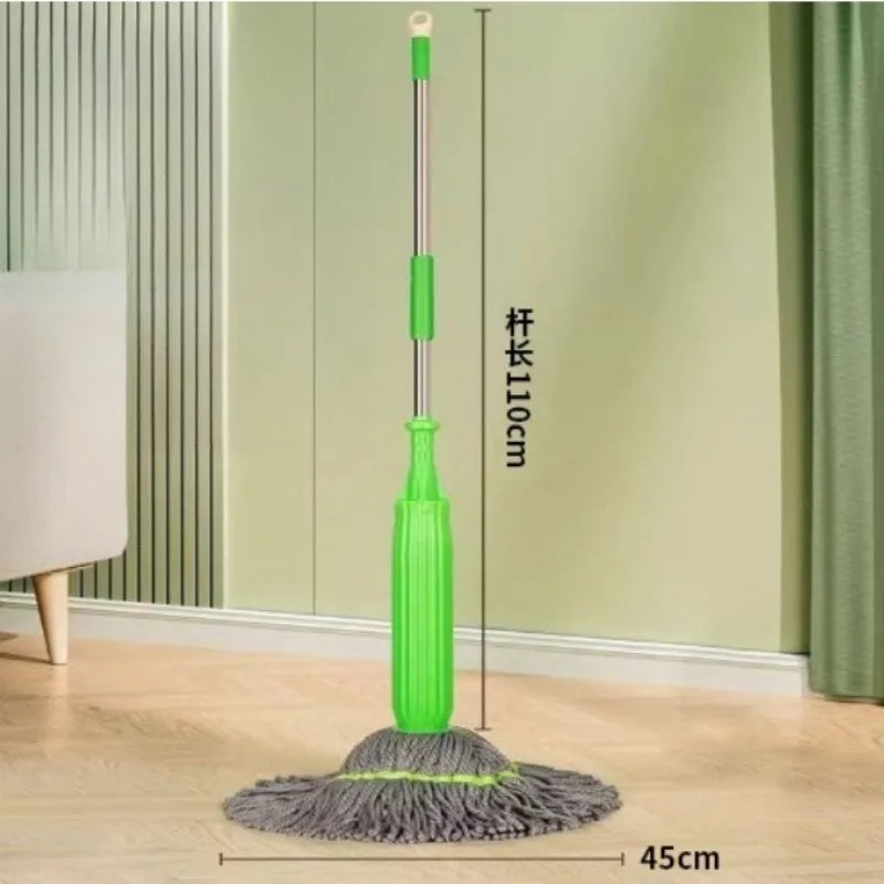 1 PCs Green Rotating Home Mop – Reusable Floor Cleaner for Bedroom, Bathroom & Kitchen