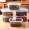 6-piece kitchen fresh-keeping storage boxes, refrigerator food storage containers, sealed fresh-keeping storage boxes with lids