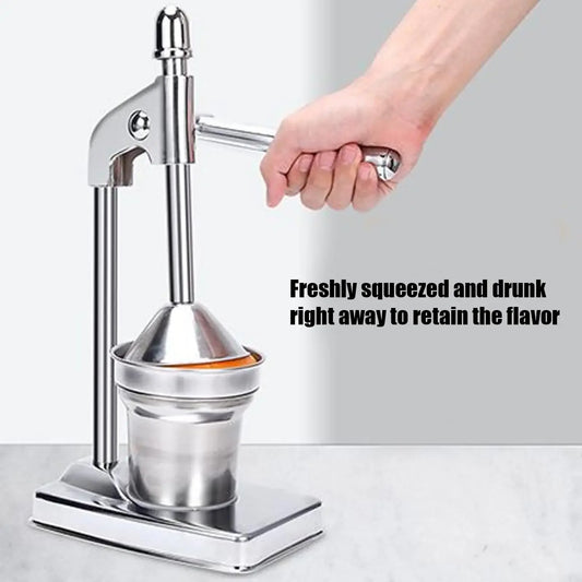 Stainless Steel Manual Citrus Juicer Handheld Fruit