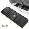 Silicone Faucet Mat Dish Soap Sponge Holder Sink Kitchen Countertop Drying Mat Bathroom Kitchen Sink Splash Guard Drain Pad