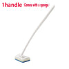 Bathroom Sponge Cleaning Brush Multi-Functional Tool Long Handle Removable Household Floor Bathtub Brushes Ceramic Tile Brush