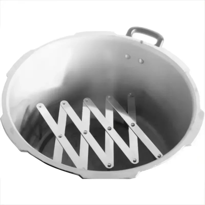 Retractable Stainless Steel Dish & Lid Rack Organizer