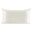 100% Queen Standard Satin Silk Soft Mulberry Plain Pillowcase Cover Chair Seat Square Pillow Cover Decorations for Home Pillow
