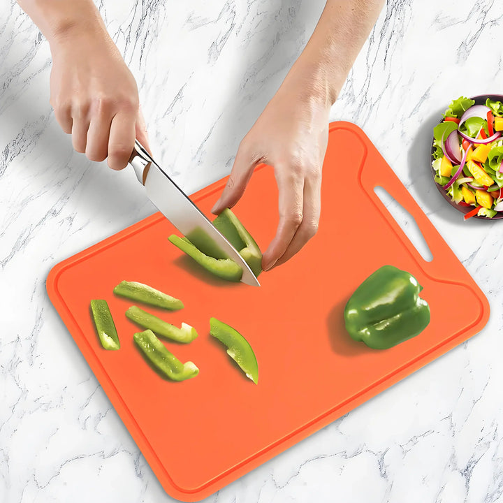 BPA Free Silicone Cutting Board Pad for Outdoor Camping Safe Non Toxic Anti Mold Kitchen Chopping Mat Portable Food Prep Tool