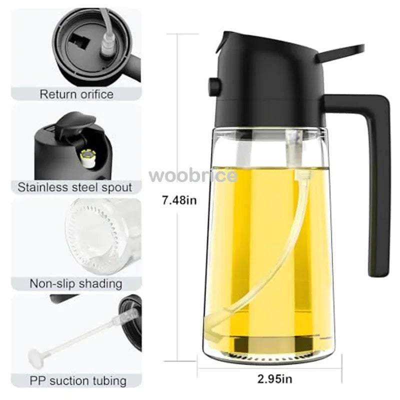 Kitchen Oil Spray Bottle – Cooking & Barbecue