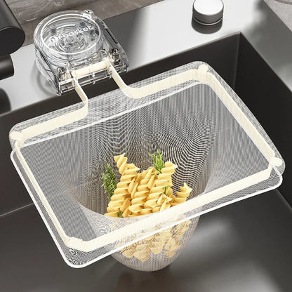Suction Kitchen Sink Drain Strainer – Anti-Clog Waste Filter Rack
