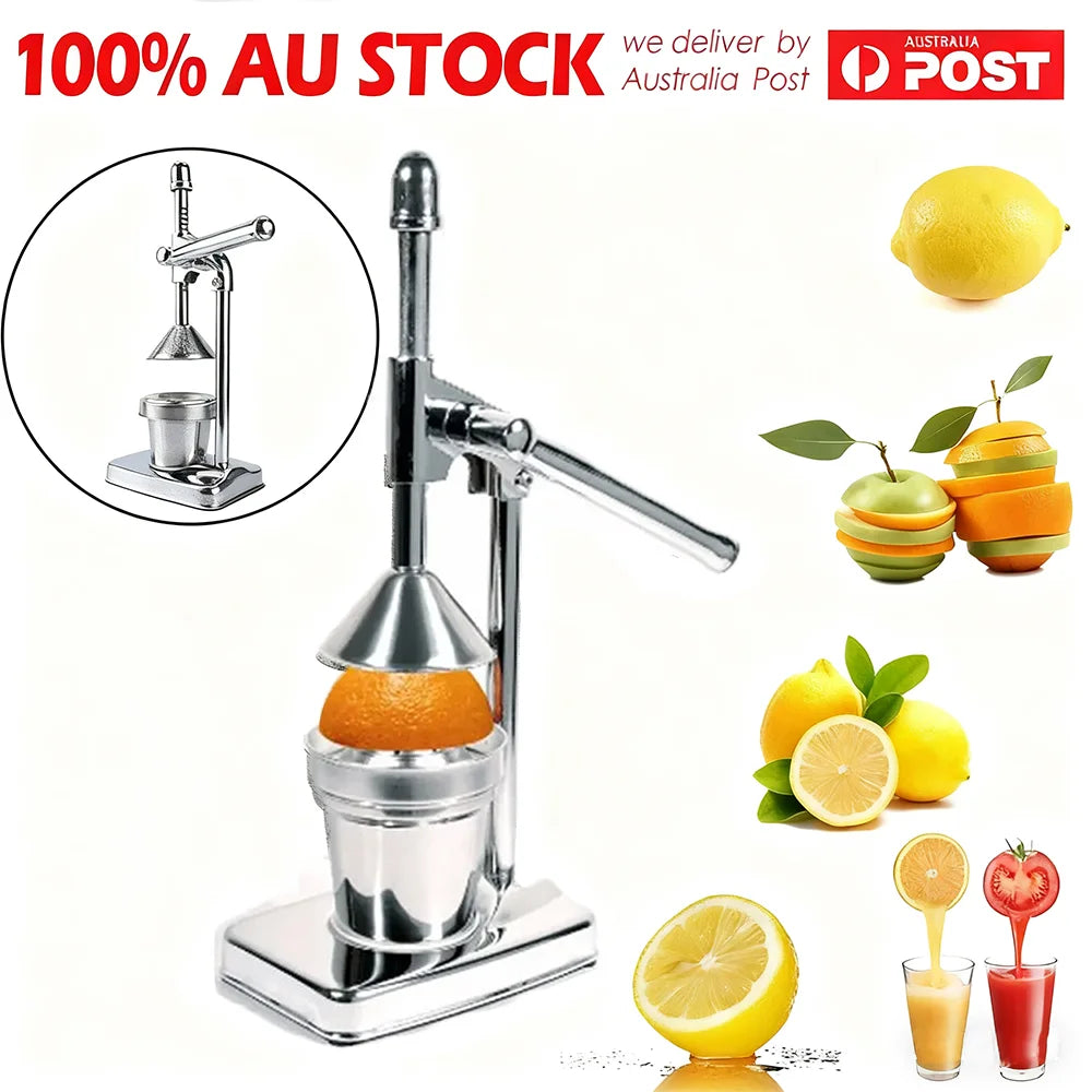 Stainless Steel Manual Citrus Juicer Handheld Fruit