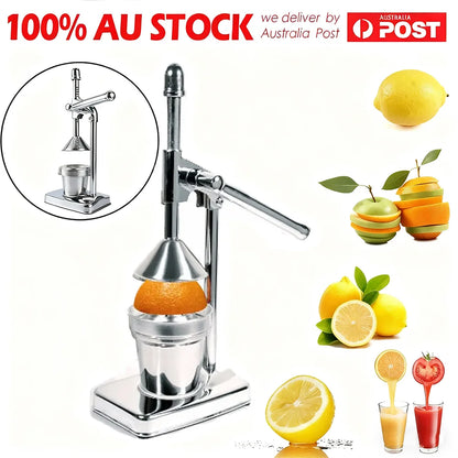 Stainless Steel Manual Citrus Juicer Handheld Fruit