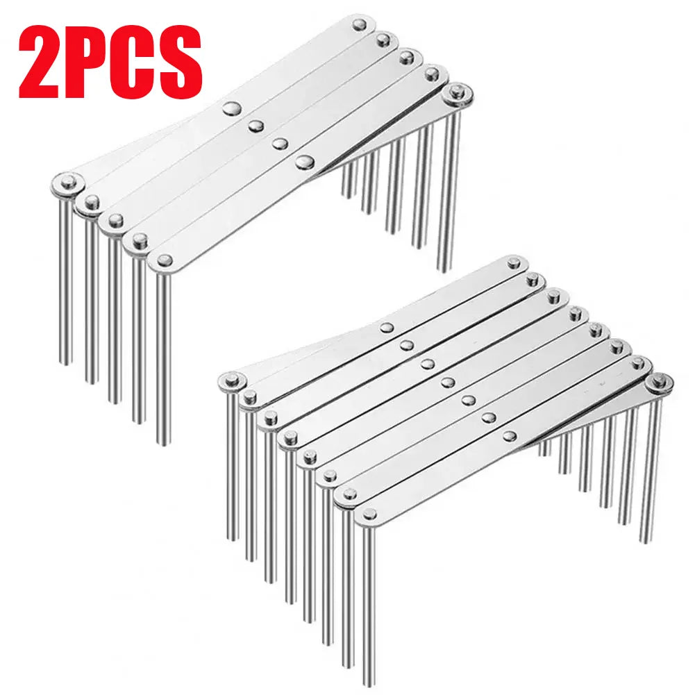 Retractable Stainless Steel Dish & Lid Rack Organizer