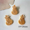 10Pcs/set NEW Christmas Series Resin Flat Back Scrapbooking DIY Baby Headwear Home Decoration Bow Ornament Accessories