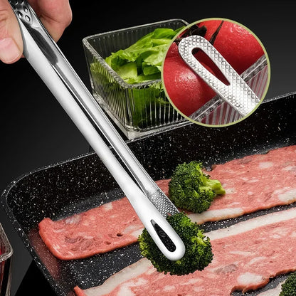 Stainless Steel BBQ Kitchen Tongs