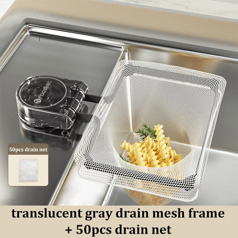 Suction Kitchen Sink Drain Strainer – Anti-Clog Waste Filter Rack